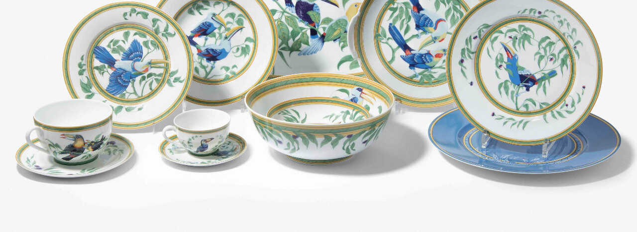 Hermès, Tafelservice "Toucans"