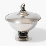 Kompottschale mit Deckel, Georg Jensen - Foto 1