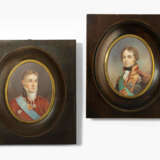 Lot: 2 Porträtminiaturen - photo 1