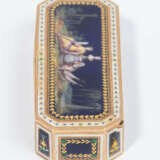 Golddose mit Emailmalerei, um 1800 - photo 5