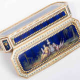 Golddose mit Emailmalerei, um 1800 - photo 7
