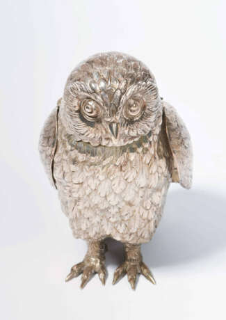 Tierfigur: Eule, Hanau um 1900 - photo 3