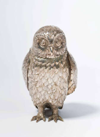 Tierfigur: Eule, Hanau um 1900 - photo 4
