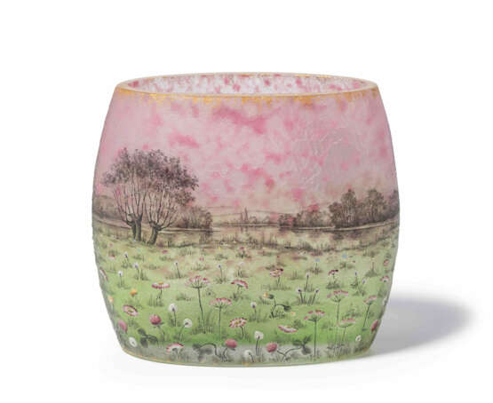 Daum Frères, Vase "Prairie en fleurs" - Foto 1