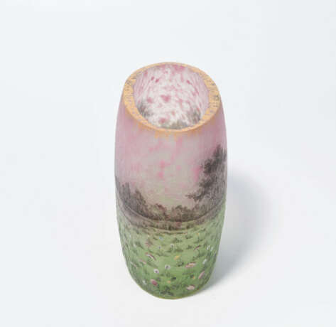 Daum Frères, Vase "Prairie en fleurs" - Foto 5