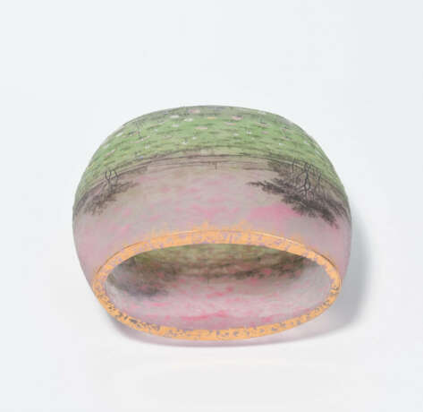 Daum Frères, Vase "Prairie en fleurs" - Foto 8