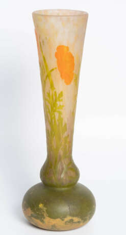 Daum Frères, Vase "Pavots jaunes" - photo 3