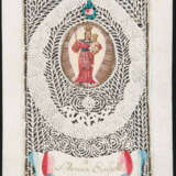 Spitzenbild "Maria Einsiedeln und Hl. Antonius" - photo 1