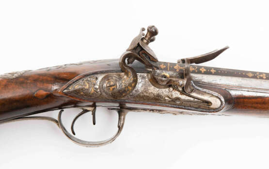 Jagd-Steinschlossdoppelflinte - photo 2