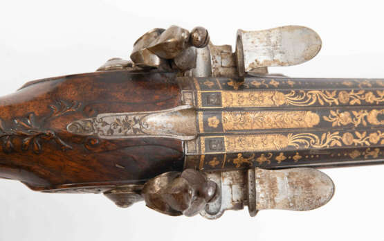 Jagd-Steinschlossdoppelflinte - photo 12