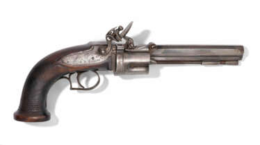 Collier-Steinschloss-Revolver