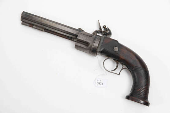 Collier-Steinschloss-Revolver - фото 3