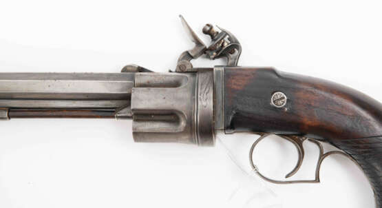 Collier-Steinschloss-Revolver - фото 4