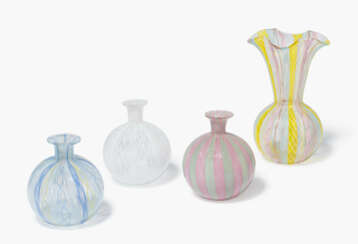 Murano, 4 Vasen "Zanfirico"