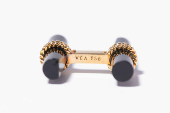 *Van Cleef & Arpels Onyx-Manschettenknöpfe - photo 2