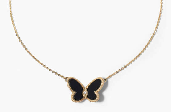 Van Cleef & Arpels Onyx-Diamant-Collier - фото 1