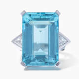 Aquamarin-Diamant-Ring - фото 1