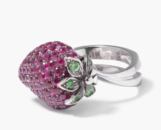 Leon Popov Rubin-Tsavorit-Ring - фото 1