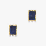Brillant-Lapislazuli-Ohrclips - photo 1
