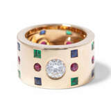 Cartier Brillant-Rubin-Saphir-Smaragd-Ring - photo 1