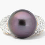 Tahiti-Kulturperlen-Brillant-Ring - Foto 2