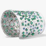 Smaragd-Saphir-Diamant-Armspange - фото 2