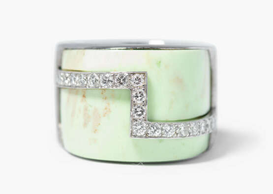 Binder Brillant-Chrysopras-Ring - Foto 1
