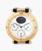 Watches. Cartier Pasha Tischuhr mit Kalender, 1990er Jahre