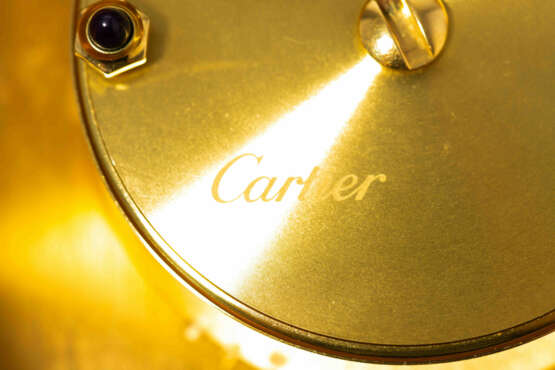 Cartier Pasha Tischuhr mit Kalender, 1990er Jahre - photo 13