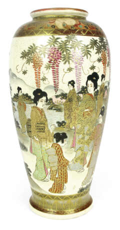 Satsuma-Vase mit figuraler Staffage - Foto 1