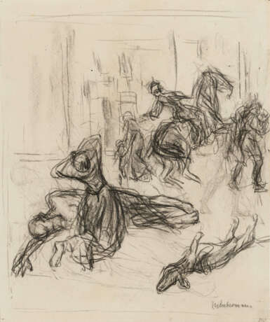 Max Liebermann. Max Liebermann (1847 Berlin - 1935 Berlin) - photo 1