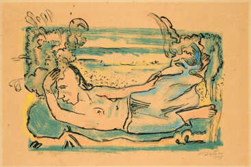 Hermann Max Pechstein. Hermann Max Pechstein (1881 Zwickau - 1955 Berlin)