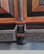 Overview. Large mahogany cabinet