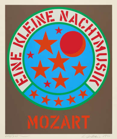 Robert Indiana. Eine kleine Nachtmusik - photo 1