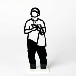 Julian Opie. Headphones