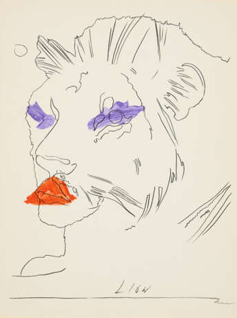 Andy Warhol. Lion (Il Leone) - photo 1