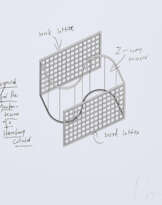 Dan Graham. Proposal for the Garden-Terrace of a Hamburg Collector
