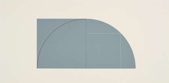 Robert Mangold. Mixed Lot of 7 Pints (From: Multiple Panel Paintings. A Book of Silkscreen Prints) - Foto 3
