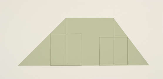 Robert Mangold. Mixed Lot of 7 Pints (From: Multiple Panel Paintings. A Book of Silkscreen Prints) - Foto 4