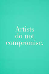 Haim Steinbach. Artists do not compromise