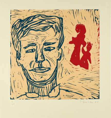 Donald Baechler. Untitled - Foto 1