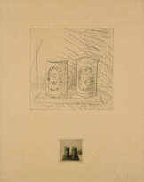Jasper Johns. Ale Cans (From: 1st Etchings)