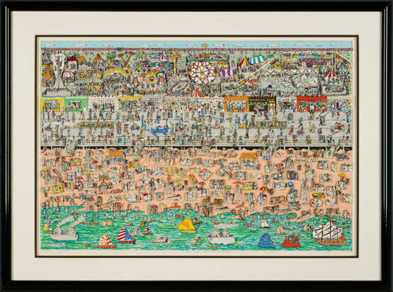 James Rizzi. On the Boardwalk - photo 2