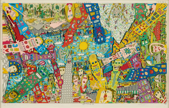 James Rizzi. Uptown - Eastside - Downtown - Westside - photo 1