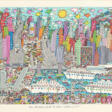 James Rizzi. All Roads leed to New York City - Prix ​​des enchères