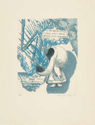 Raymond Pettibon. We are drawn in