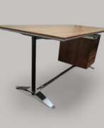 Metal. Modern Executive Desk by Alberto Rosselli and Gio Ponti for Arflex, 20th Century