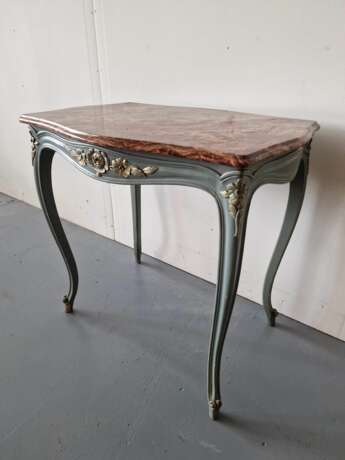 Belle table avec plateau en marbre Marmor Early 20th century - Foto 2