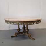 Table basse avec plateau en marbre Marmor Eclecticism Mid-20th century - Foto 1