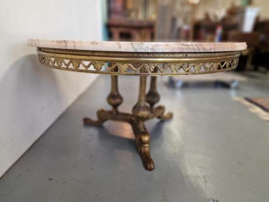 Table basse avec plateau en marbre Marmor Eclecticism Mid-20th century - Foto 4